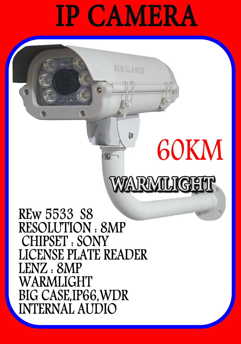 دوربین مداربسته پلاک خوان مدل REw 5533 S8