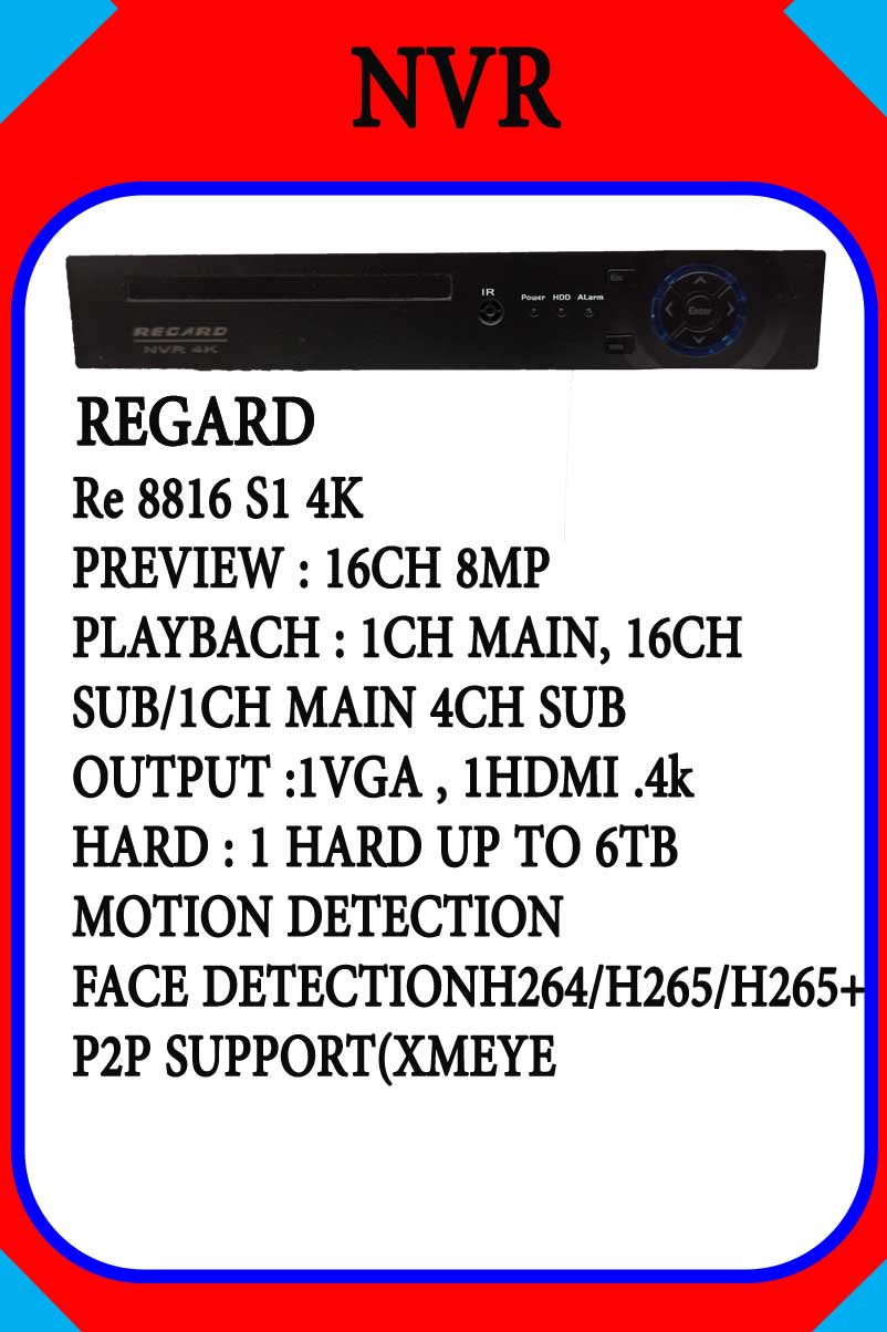 ان وی ار مدل Re 8816 S1 4K